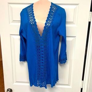Raviya XL Navy Blue swimsuit cover-up